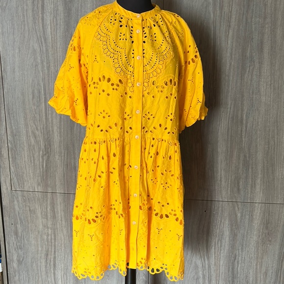Anthropologie Tallulah Eyelet dress - Picture 2 of 16